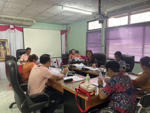 ประชุมคณะกรรมการกองทุนหลักประกันสุขภาพ ครั้งที่ 6.2566