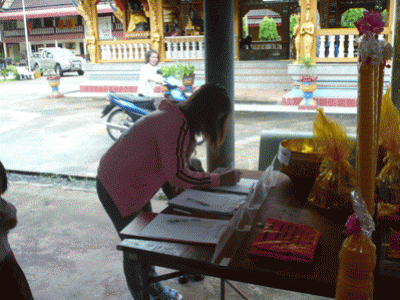 โครงการถวายเทียนพรรษา ประจำปี 2554