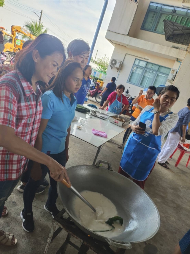 โครงการส่งเสริมและฝึกอาชีพ ประจำปี 2563 (การทำขนมข้าวต้มมัด/ขนมถั่วแปบ)
